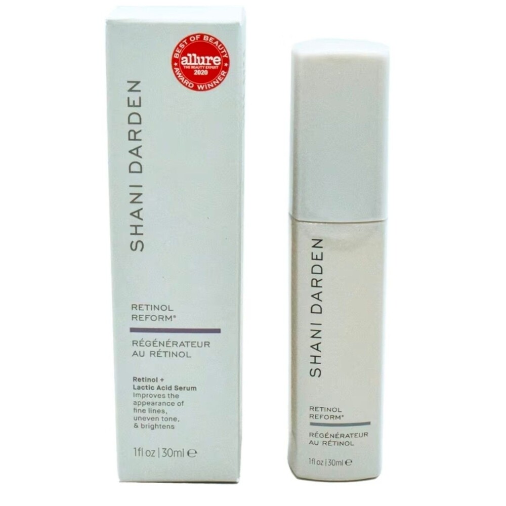 Shani Darden Retinol Reform Retinol +Lactic Acid Serum 1oz 30ml NEW Allure Award